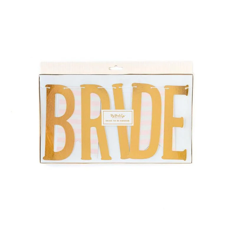 Ruffle DressBride to Be - Word Banner