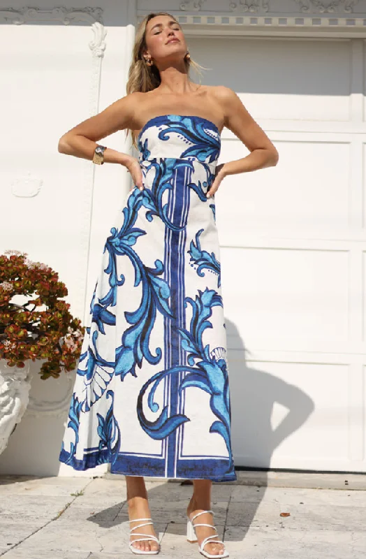 Trumpet DressZanya Maxi Dress Sapphire