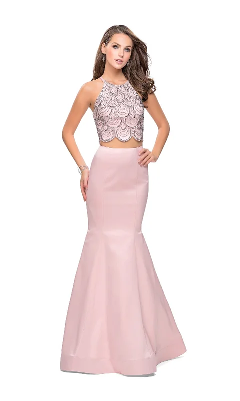 women's work dressesLa Femme 26035 Long Prom Dress