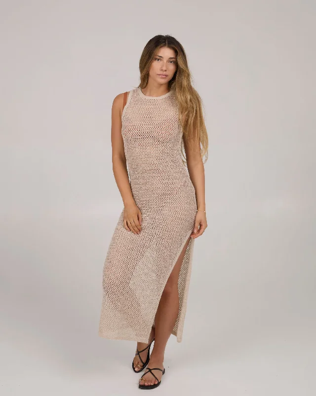 Cut-Out DressBeach Seine Maxi Dress - Natural