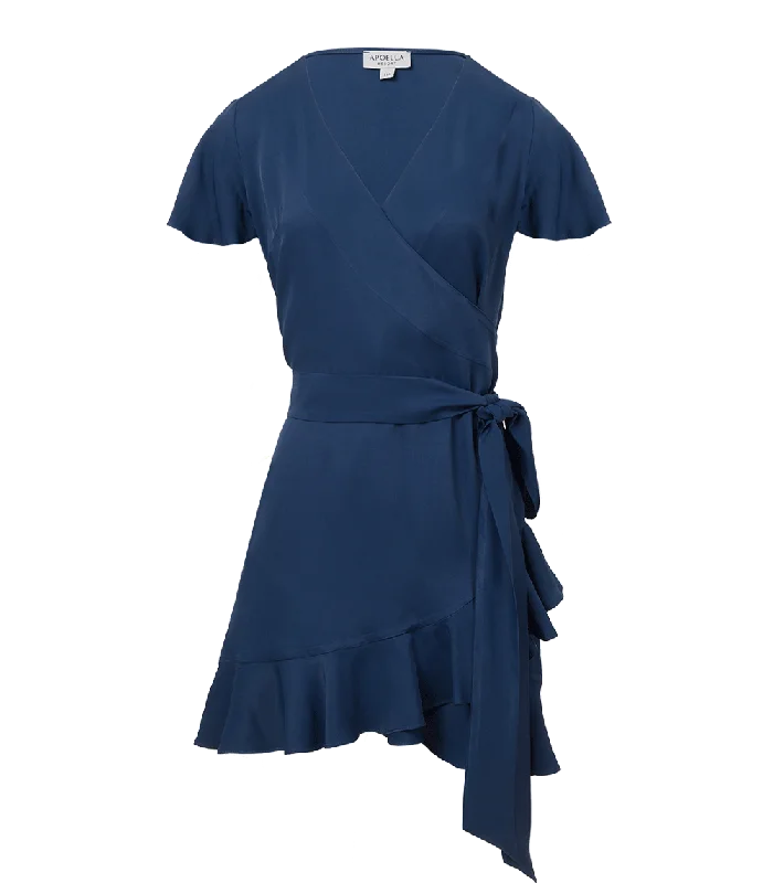 Shift DressAmalia Mini Wrap Dress