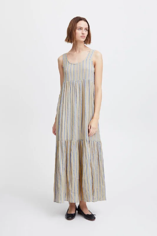 women's maxi dressesFoxa Striped Maxi Dress