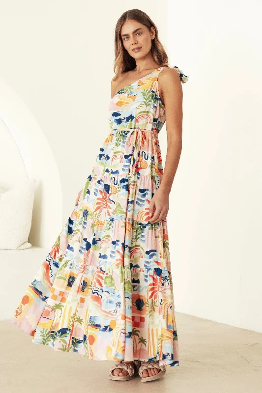 High-Neck DressKassia Maxi Dress