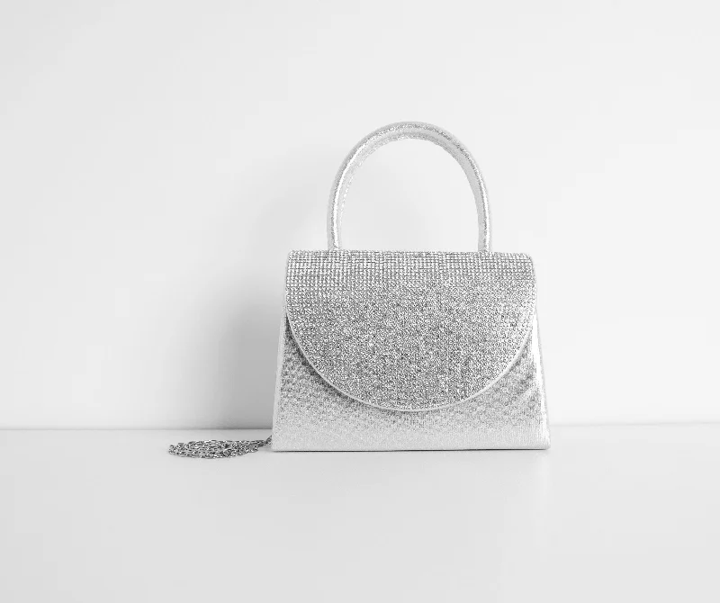 Wedding DressShine A Light Rhinestone Mini Purse