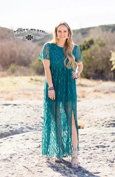 Party DressCrazy Train TEAL RAYANNE MAXI DRESS ** TEAL