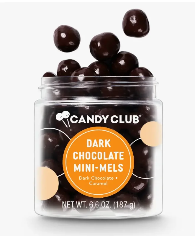 Custom DressCandy Club Dark Chocolate Mini Mels