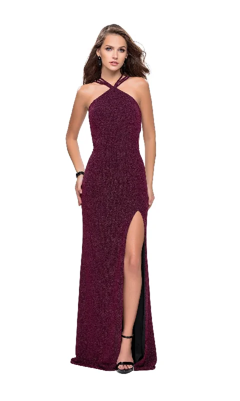 women's everyday dressesLong Prom Dress By La Femme 25346