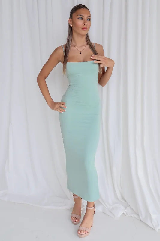 women's work dressesDebbie Midi Dress - Mint