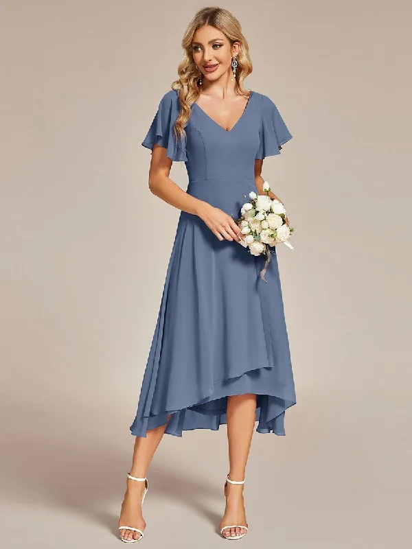 women's halter dressesRoycebridal Grace midi mother of the bride gown in dusky navy Express NZ wide