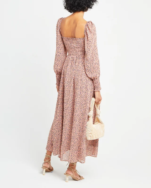 Classic Smocked Maxi Dress