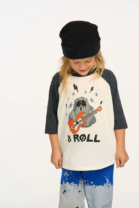 Rock & Roll Baseball Tee