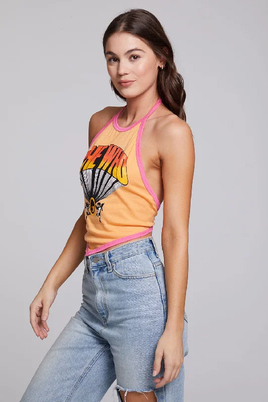 The Who Keith Moon Wallflower Halter Top