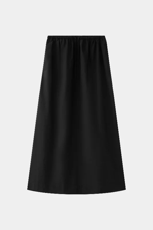 Philipa Poplin Midi Skirt