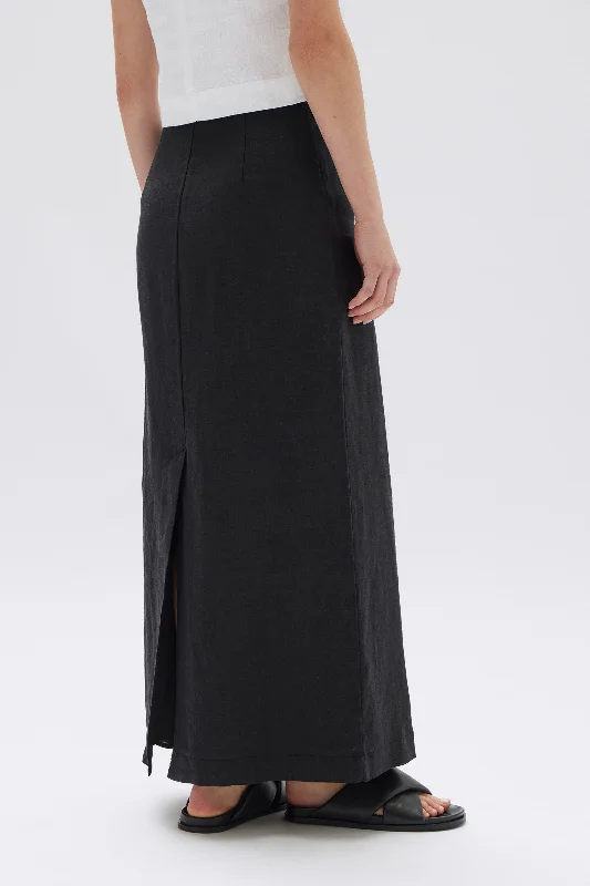 Solis Linen Maxi Skirt