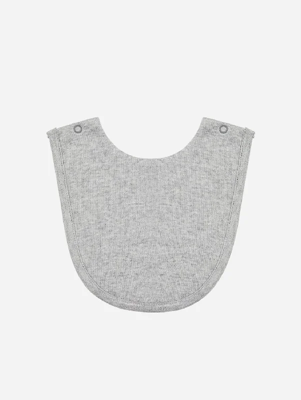 Organic Cotton Bib | Grey