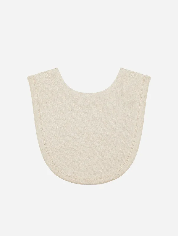 Organic Cotton Bib | Oatmeal