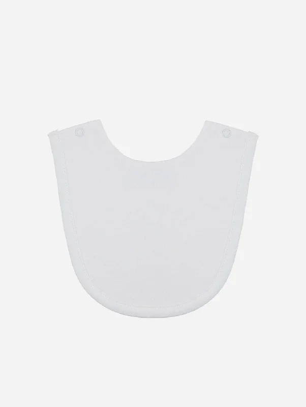 Organic Cotton Bib | White