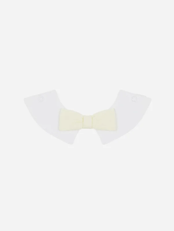 Organic Cotton Bow Tie Collar | Lemon