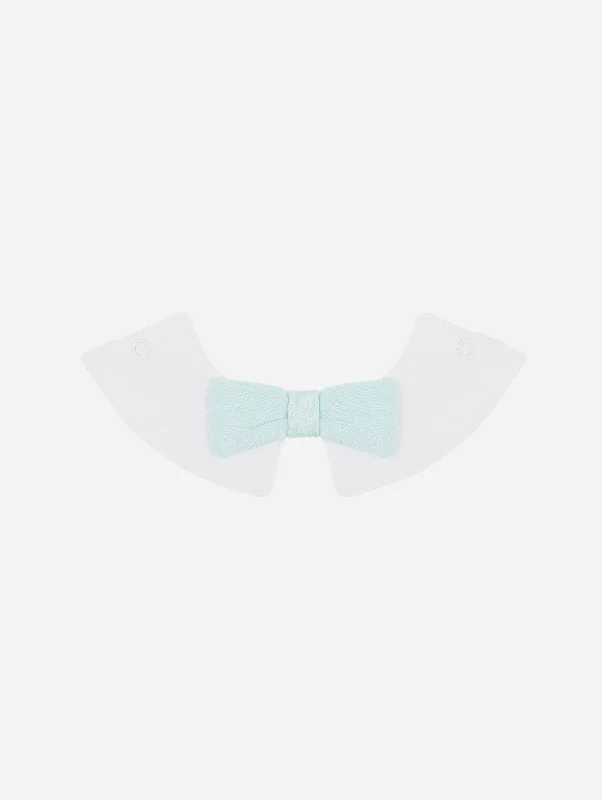 Organic Cotton Bow Tie Collar | Mint