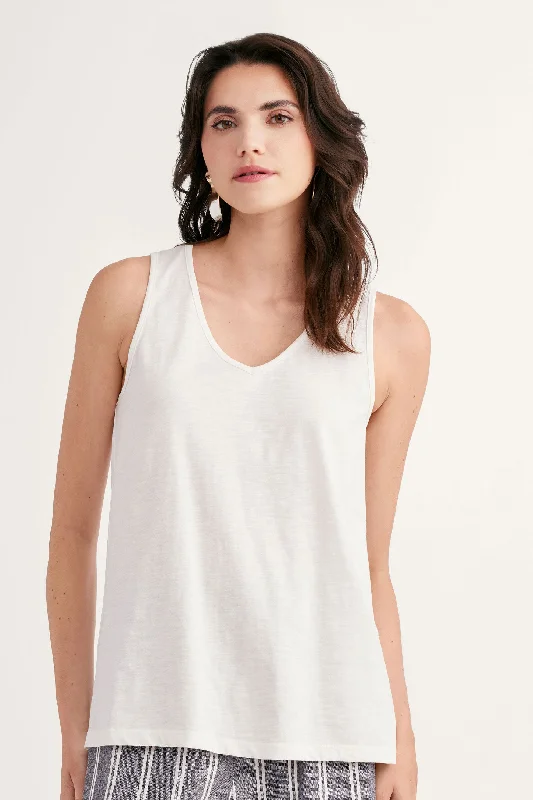 Camisole col en V - Femme