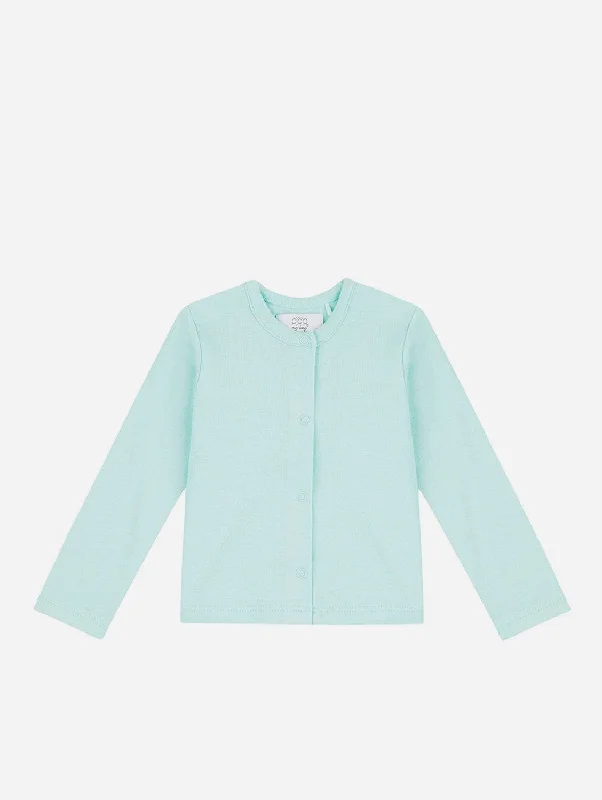 Organic Cotton Cardigan | Mint