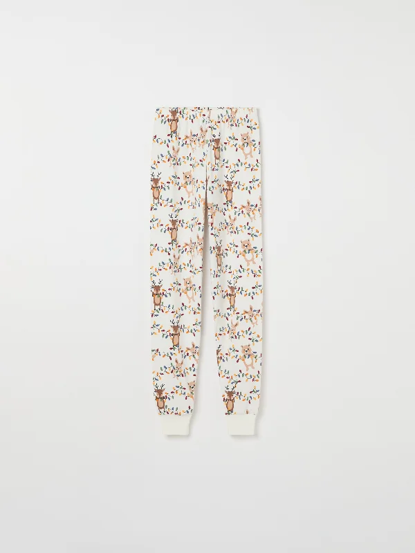 Christmas Lights Adult Pyjamas