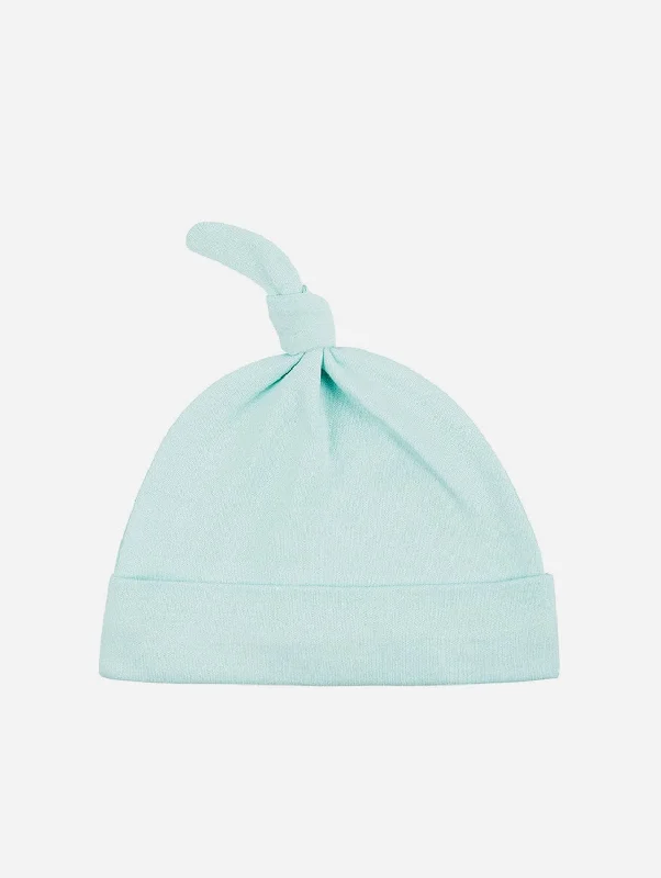 Organic Cotton Newborn Baby Hat | Mint