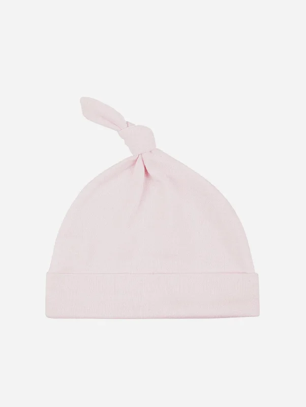 Organic Cotton Newborn Baby Hat | Pink