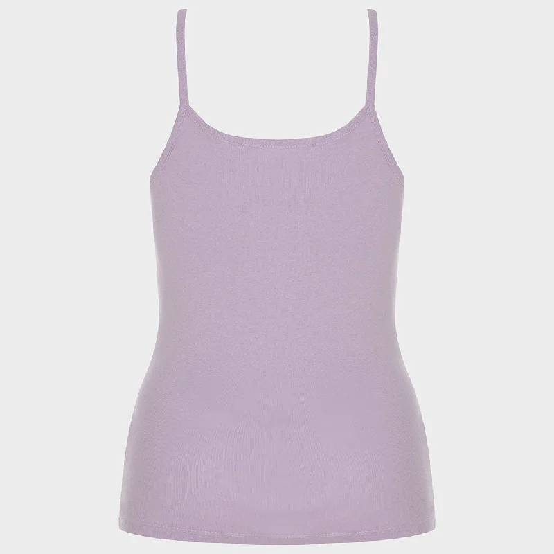 Ladies Essential Spaghetti Vest Lavender