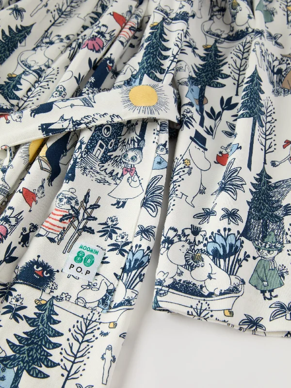 Moomin Print Adult Robe