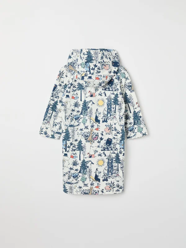 Moomin Print Kids Dressing Gown