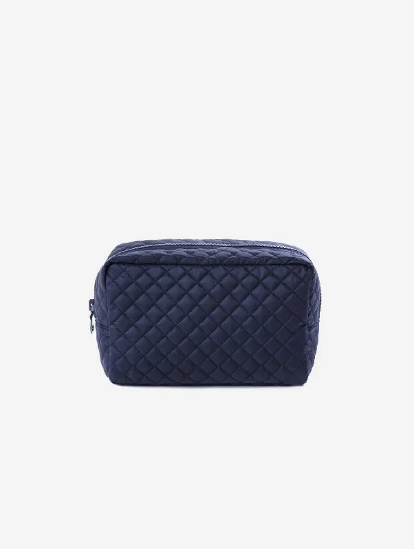 Olive ECONYL® Vegan Pouch | Navy