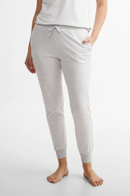 Pantalon pyjama jogger en modal - Femme