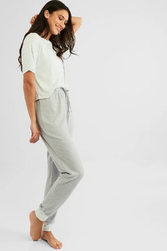 Pantalon pyjama jogger - Femme