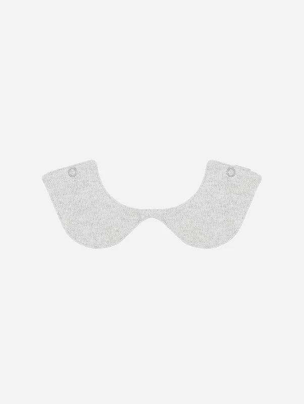 Organic Cotton Peter Pan Collar | Grey