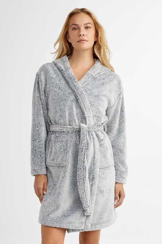 Robe de chambre en peluche - Femme