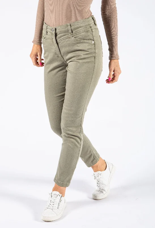 SELINA 7/8 LENGTH SLIM FIT TROUSERS