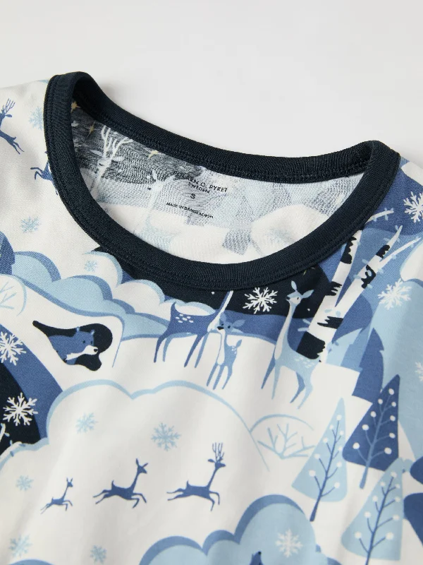 Winter Forest Adult Pyjamas