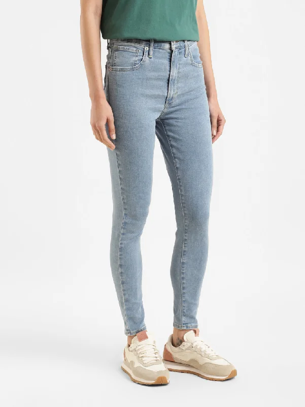 Women's High Rise Skinny Fit Jeans