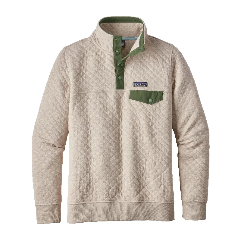 Women's Organic Cotton Quilt Snap-T® Pullover