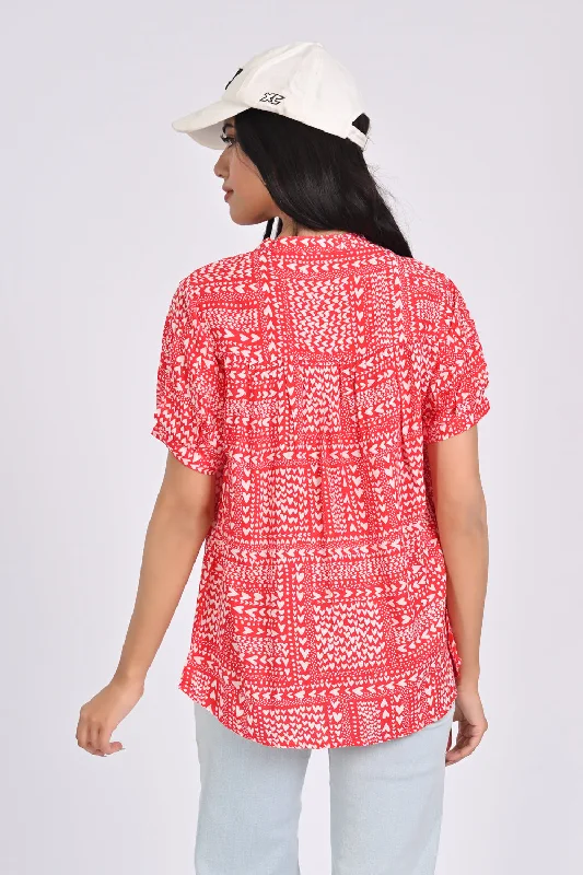 PRINTED BLOUSE