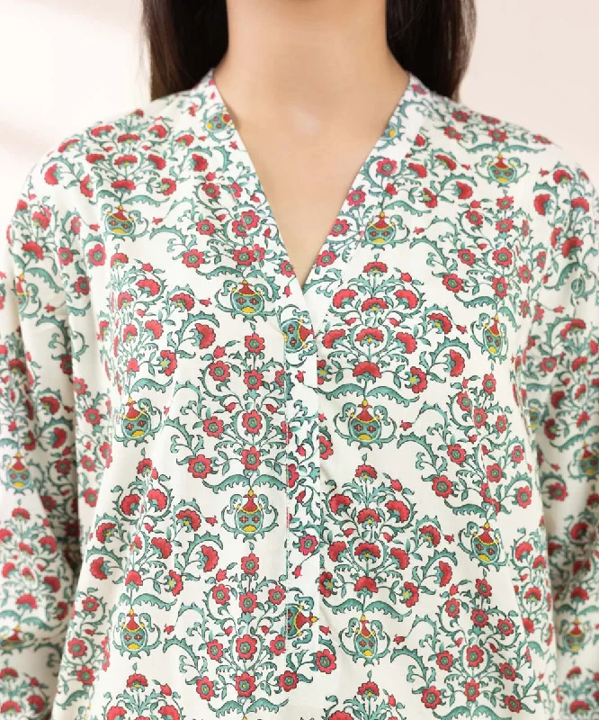 Printed Cotton Viscose Shirt