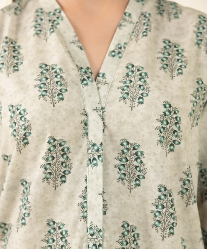 Printed Cambric Shirt