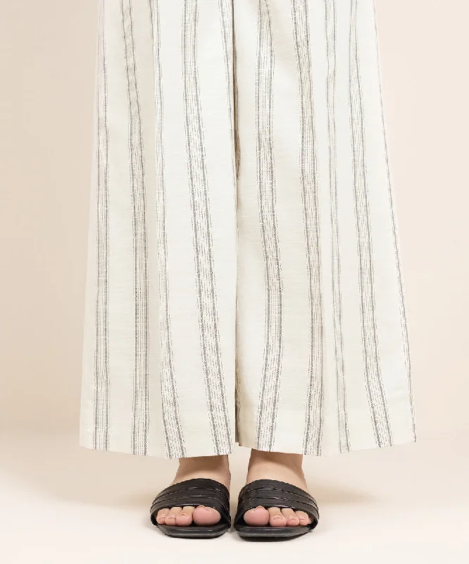 Yarn Dyed Cotton Culottes