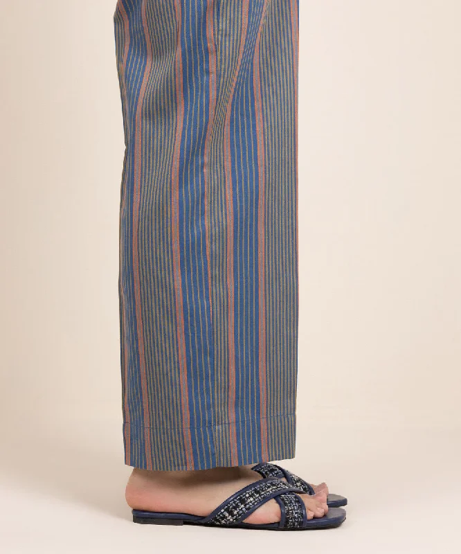 Yarn Dyed Straight Pants