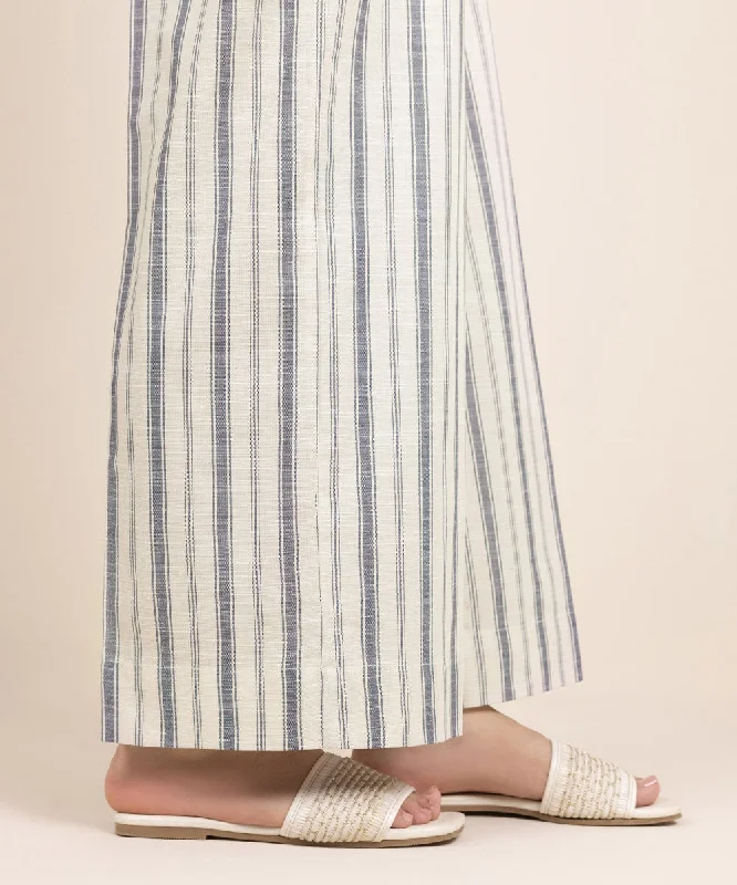 Yarn Dyed Cotton Culottes