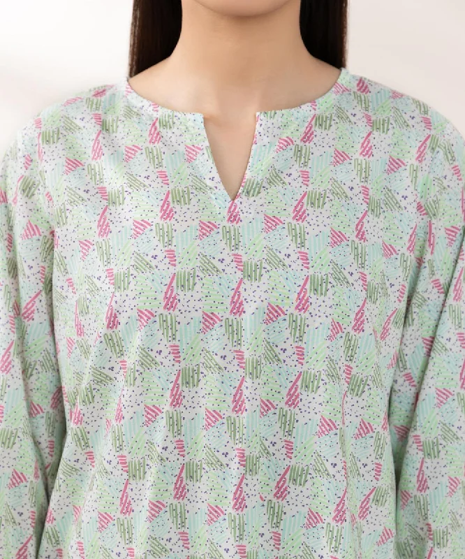 Printed Cotton Viscose Shirt