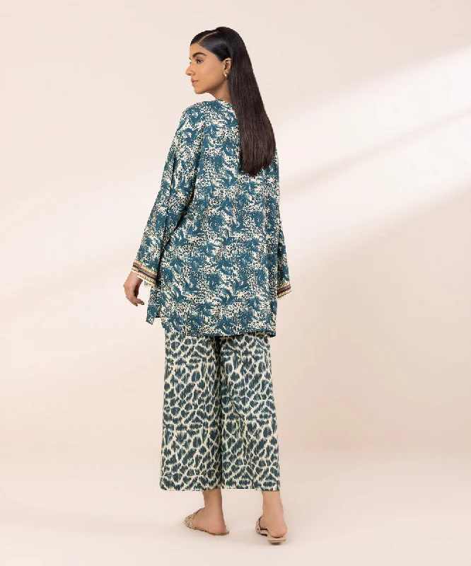 Printed Arabic Lawn Shirt