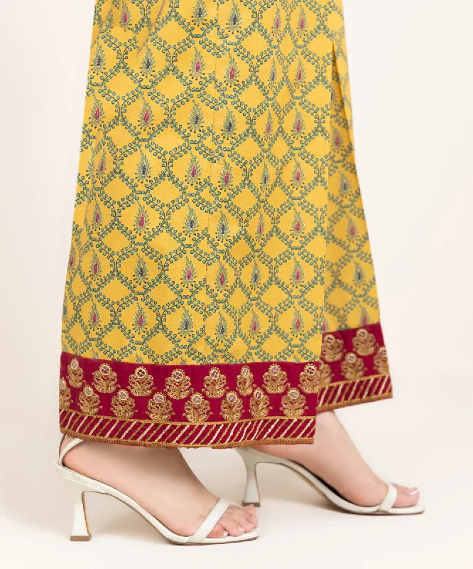 Embroidered Cambric Culottes