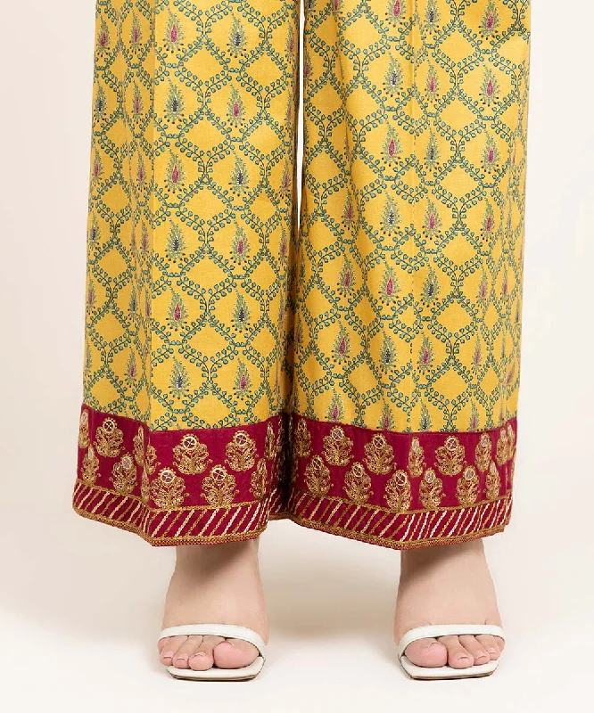 Embroidered Cambric Culottes